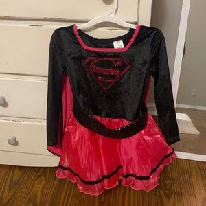 Supergirl little girls costume